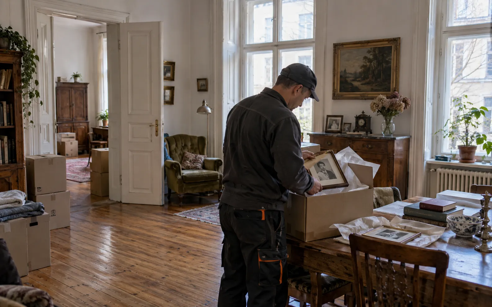 Ruhige Räumung einer älteren Wohnung im Nachlassfall